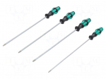 Kit: screwdrivers | Pcs: 4 | Torx&reg; | with holding function