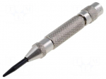 Automatic center punch | Dia: 11mm | L: 95mm | steel | &Oslash;blade: 3.5mm