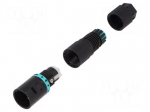Connector: AC supply | screw terminal | male | TH381 | 5.8&divide;6.9mm | 400V