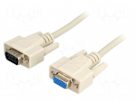 Cable | D-Sub 15pin HD plug,D-Sub 15pin HD socket | 3m | 28AWG