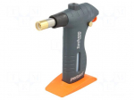 Burner: gas | 50/220W | 1350&deg;C | 40min | Equipment: stand