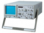 Oscilloscope: analogue | &le;20MHz | Channels: 2 | In.imp: 1M&Omega;/25pF | 300V