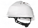 Protective helmet | adjustable | Size: 53-63mm | white | -30&divide;50&deg;C | 1kV
