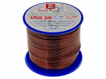 Coil wire | double coated enamelled | 1.1mm | 0,25kg | -65&divide;200&deg;C