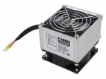 Blower heater | 200W | IP20 | for DIN rail mounting | 230VAC