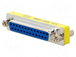 Transition: adapter | both sides,D-Sub 25pin female