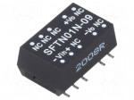 Converter: DC/DC | 1W | Uin: 21.6&divide;26.4V | 9VDC | Iout: 11.1&divide;111mA | SMD