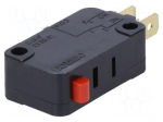 Microswitch SNAP ACTION | without lever | SPDT | 0.1A/125VAC | Pos: 2