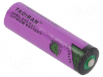 Battery: lithium (LTC) | 3.6V | AA | &Oslash;14.7x50.5mm | 2400mAh