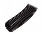 Conduit | &Oslash;Braid : 29mm | polyamide | black | Len: 25m | -40&divide;120&deg;C