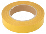 Tape: fixing | W: 25mm | L: 50m | Thk: 90um | modified acryl | -30&divide;100&deg;C