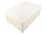 Enclosure: junction box | X: 201mm | Y: 285mm | Z: 120mm | IP66 | white