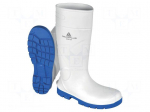 Boots | Size: 42 | white-blue | PVC | bad weather,slip,temperature