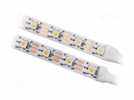 Programmable LED tape | RGBW | 5050 | LED/m: 60 | 10mm | white PCB | IP20