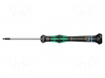 Screwdriver: precision | hex key,spherical | Blade length: 60mm