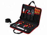Tools set: for assembly work | case | for electricians | Kompakt