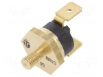 Sensor: thermostat | SPST-NC | 100&deg;C | 16A | 250VAC | connectors 6,3mm
