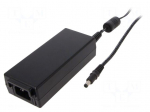 Power supply: switching | 48VDC | 1.35A | Out: 5,5/2,5 | 65W | 80&divide;264VAC