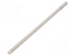 Screwdriver bit | slot | 5.5x1mm | 1/4" | Overall len: 152mm