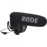 R&Oslash;DE VIDEOMIC PRO R microphone Black Digital camera microphone