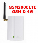 GSM2000 ~ LTE/GSM autonomais komunikators 4 IN/ 4 OUT