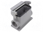 Enclosure for connectors: HDC | IP65 | Han&reg; B | Type: high | size 16B