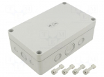 Enclosure: multipurpose | X: 110mm | Y: 180mm | Z: 63mm | TK PC | grey