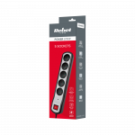 Elektriline pikendusjuhe 5 pistikupesa l&uuml;litiga 5m | 3x1,5 mm