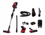 Bosch BBS711ANM stick vacuum/electric broom Bagless 0.3 L Black, Red, Stainless steel