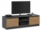 Topeshop RTV 120 ANTR/ARTIS TV stand/entertainment centre 2 shelves