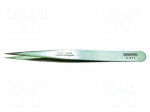 Tweezers | 130mm | Blade tip shape: sharp | universal