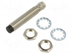 Sensor: inductive | OUT: PNP / NO | 0&divide;4mm | 10&divide;30VDC | M12 | IP68 | 2.5kHz