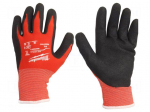 Protective gloves | Size: 9,L | black/red | Resistance to: cutting