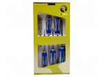 Screwdriver: universal-set | Phillips,slot | 6pcs.