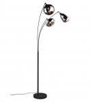Trio Lumina stāvlampa 3-pc E14 matt black  417000332 4017807581201