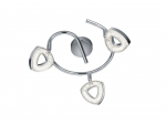 Trio-Lighting Tours LED 3-pc chrome virziena gaismeklis