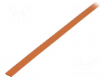 Heat shrink sleeve | glueless | 2: 1 | 19mm | L: 1m | orange | polyolefine