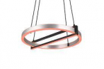 Trio Lighting WiZ Thompson LED pendant 55 cm brushed aluminium RGB lampa