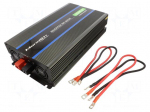 Converter: DC/AC | 3kW | Uout: 230VAC | 12VDC | 210x405x90mm | Ppeak: 6kW