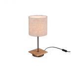 TRIO-Lighting Elmau table lamp E14 natural white gaismeklis