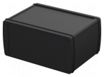 Enclosure: with panel | ALUBOS 1680 | X: 169mm | Y: 100mm | Z: 82mm | IP65
