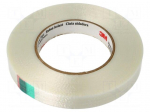 Tape: electrical insulating | W: 19mm | L: 55m | Thk: 0.165mm | acrylic