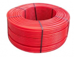 Caurule PE-RT D16x2mm,600m,sarkana, ANTIOXYGEN barrier Caurule siltām grīdām PE-RT ar skābekļa barjeru COBRAPERT OXISTOP