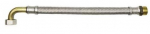 Lokanais savienojums ar līkumu MFc1/2" 50cm Lokanais savienojums ar līkumu MFc1/2"