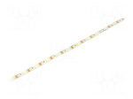 LED tape | white neutral | 2835 | LED/m: 120 | 8mm | IP64 | 120&deg; | 9.6W/m