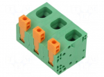 Connector: PCB terminal block | terminal | 51A | 600V | angled 90&deg;