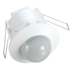 Uued tooted // Czujnik ruchu i obecności 360st. IP20, 1200W, do sufit&oacute;w podwieszanych, 3 sensory