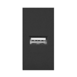 Uued tooted // NOEN USB, port modułowy 22,5x45mm z ładowarką USB, 2,1A 5V DC, czarne