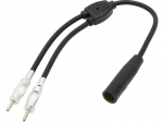 Auto- ja mootorrattatooted, elektroonika, navigatsioon, CB raadio // ISO-&uuml;hendused ja kaablid autoraadiole // 0958# Samochodowy adapter antenowy rozgałęźnik 2xwtyk-din