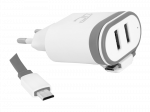 Mobiiltelefonid ja tarvikud // USB seinalaadijad // Ładowarka sieciowa micro USB 2000 mA LXG276